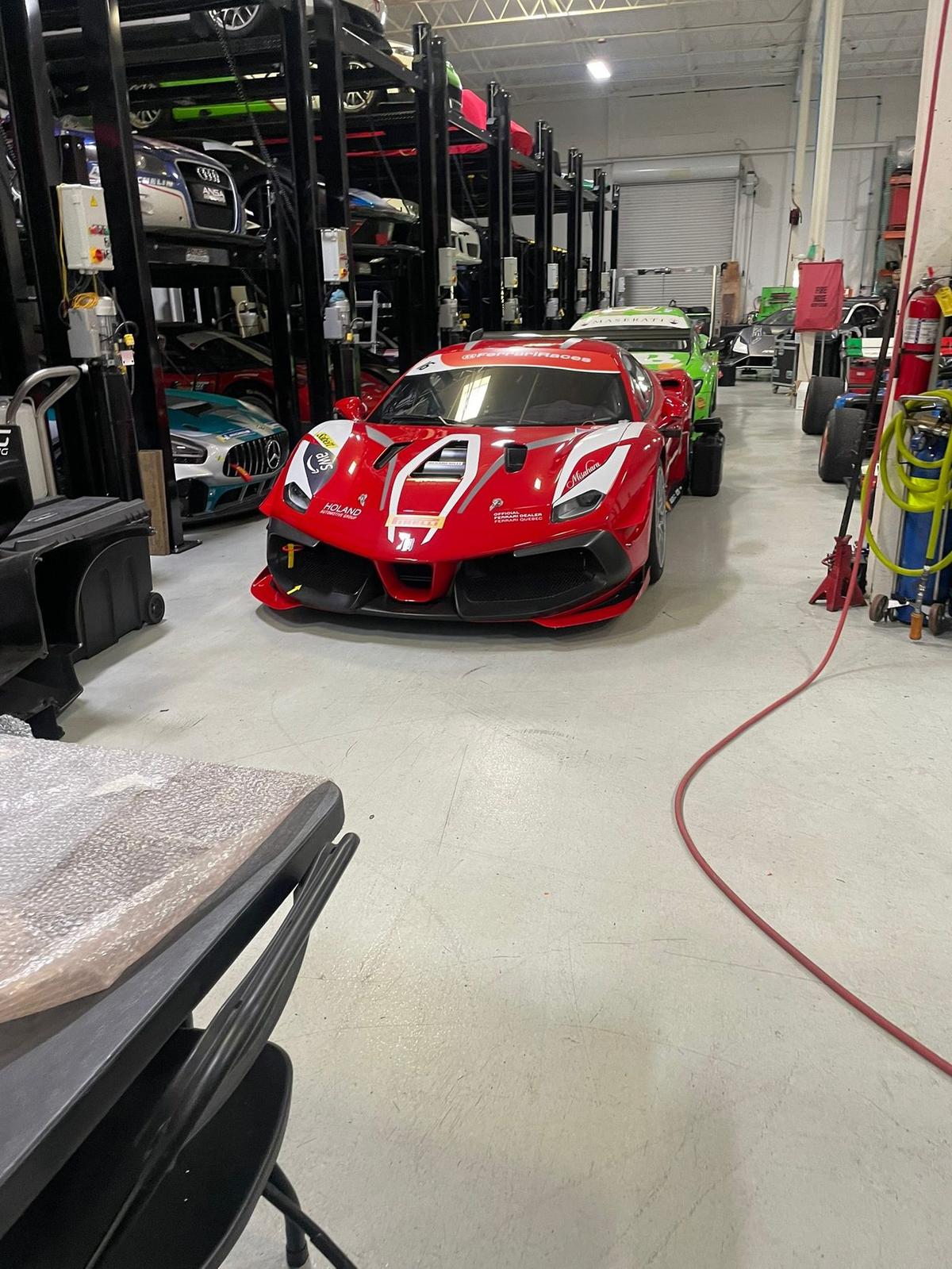 Ferrari mobile tire service in Florida