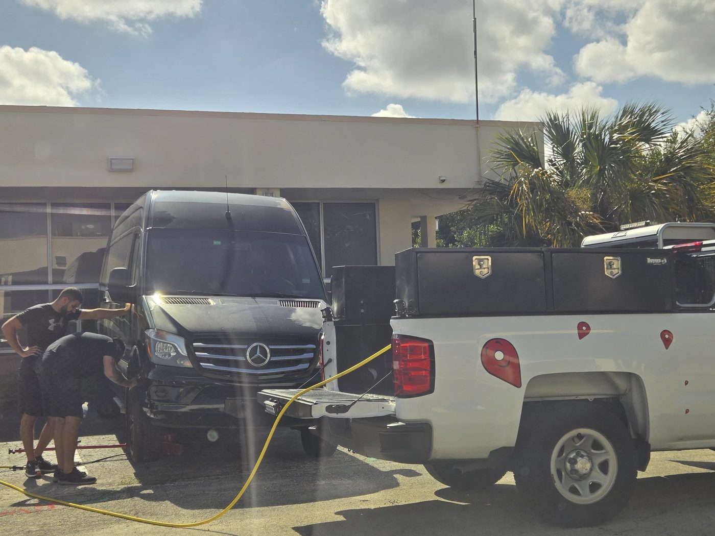 Mobile tire service Mercedes Sprinter
